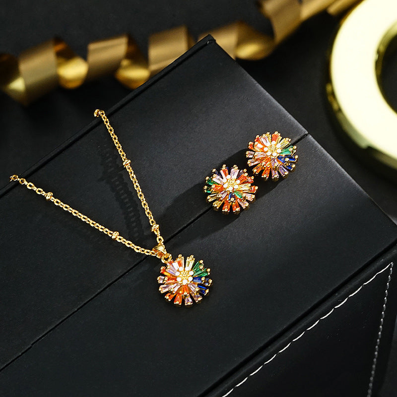 🔥While Supplies Last 40% OFF!🎉 Colorful Firework Stud Earrings for Women