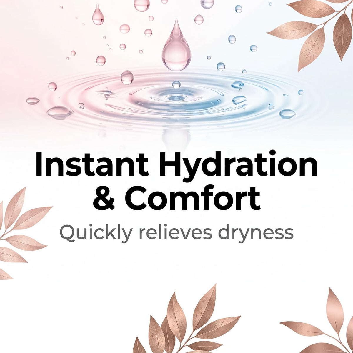 Vaginal Moisturizer – 5×3g Tubes, Hyaluronic Acid & Herbal Extracts for Menopause Dryness