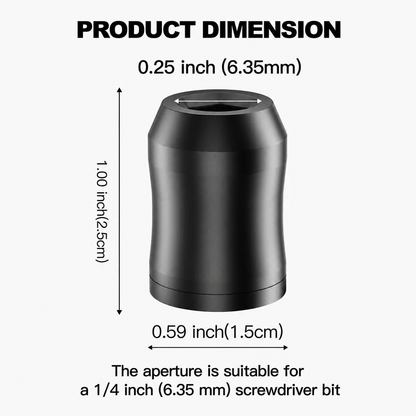 Strong Magnetic Screw Ring – Universal Removable Screwdriver Drill Bit Holder