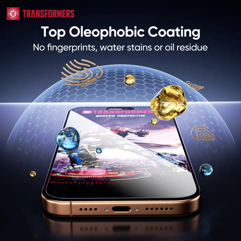 2-Pack Tempered Glass Screen Protector for iPhone 17, 16, 15, 14 & 13 (incl. Pro Max)