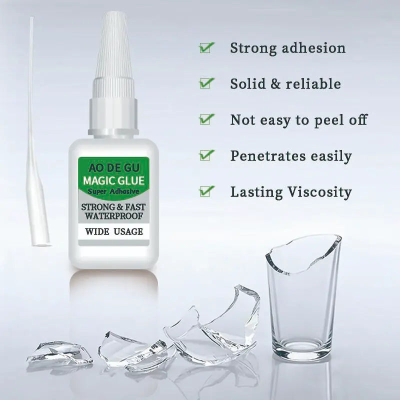 Fast-Setting Super Glue, 4-Pack for Projects & Repairs
