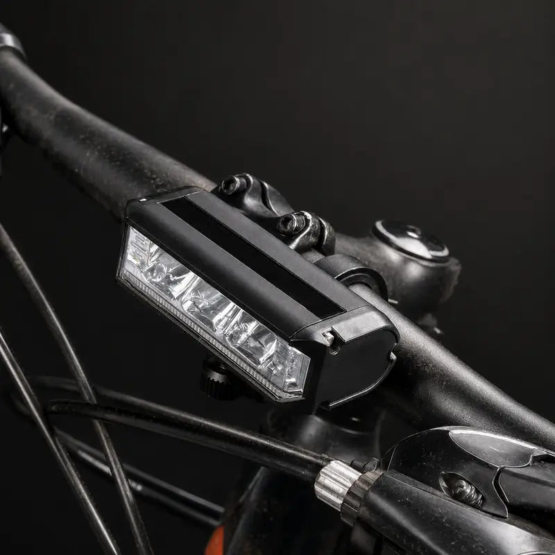 Bike Headlight, Super Bright Wide Beam USB-C Rechargeable Front Light for E-Bikes, Road Bikes, Mountain Bikes, Commuter Bikes & Night Riding