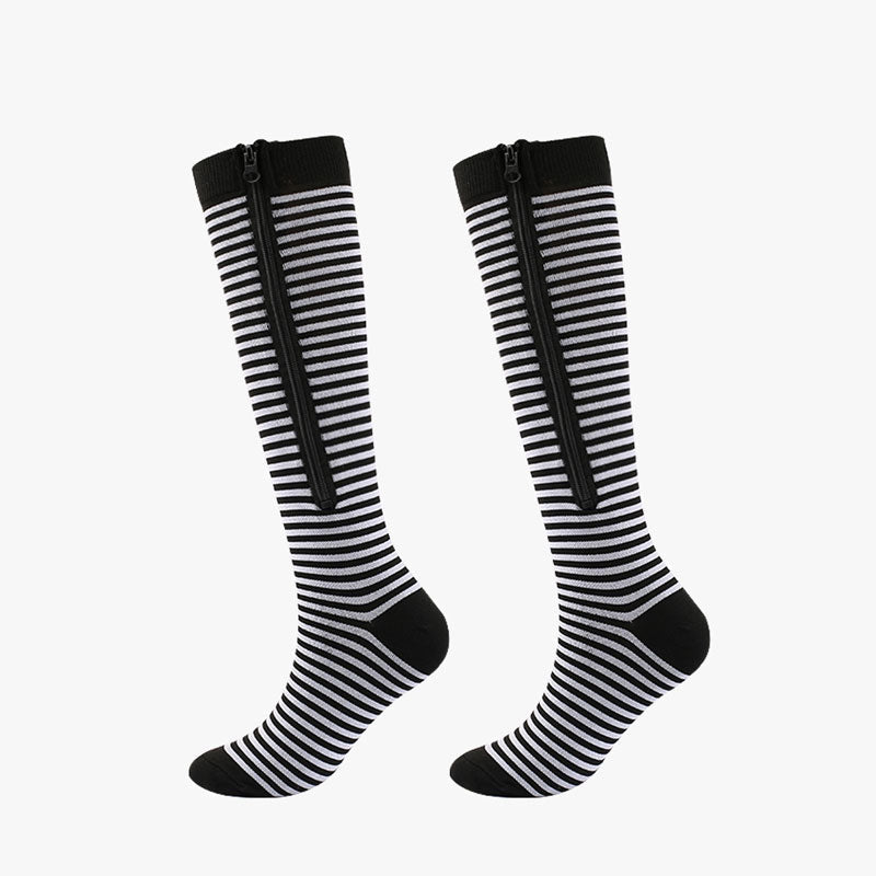 🏃‍♂️ EasyZip Compression Socks – Zipper Support Socks for Swollen Legs & Everyday Comfort 👣💙
