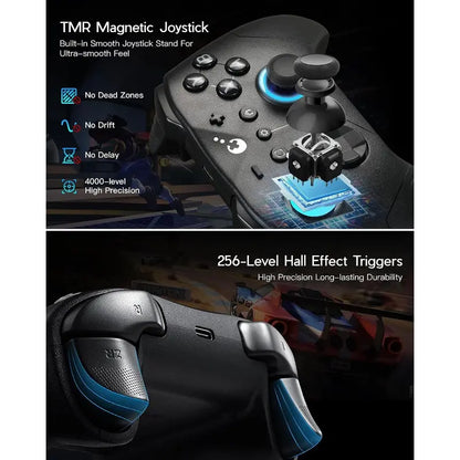 PRO Gaming Controller (Black) – 3.25ms Low Latency