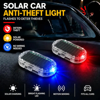 Solar Car Alarm Warning Light