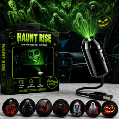 Haunt Rise Portable USB Projector