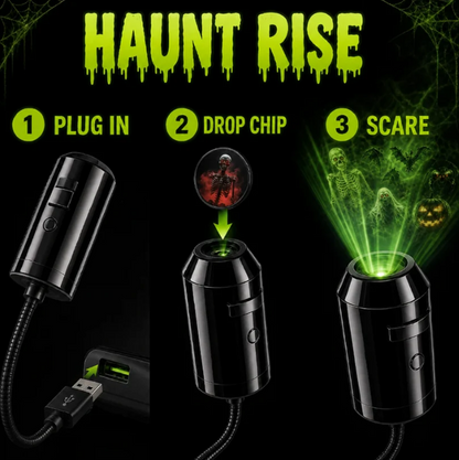 Haunt Rise Portable USB Projector