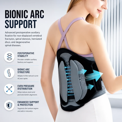 TRUE JOINT™ Adjustable Lumbar Support Back Brace