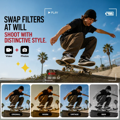 RETROVACAM Mini Retro Camera – Film Your Life in 90s Style
