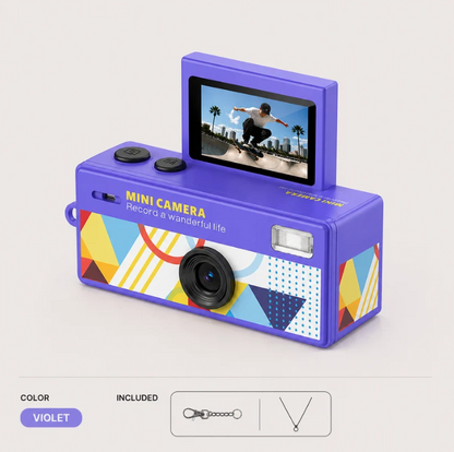 RETROVACAM Mini Retro Camera – Film Your Life in 90s Style
