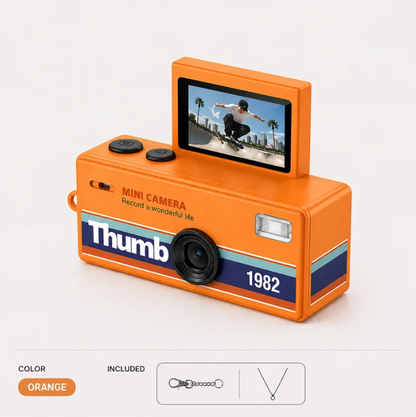 RETROVACAM Mini Retro Camera – Film Your Life in 90s Style