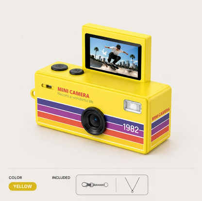 RETROVACAM Mini Retro Camera – Film Your Life in 90s Style