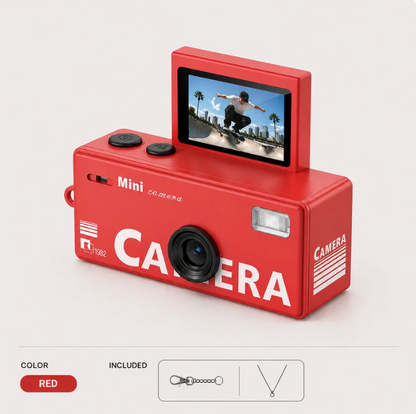 RETROVACAM Mini Retro Camera – Film Your Life in 90s Style
