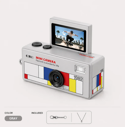 RETROVACAM Mini Retro Camera – Film Your Life in 90s Style