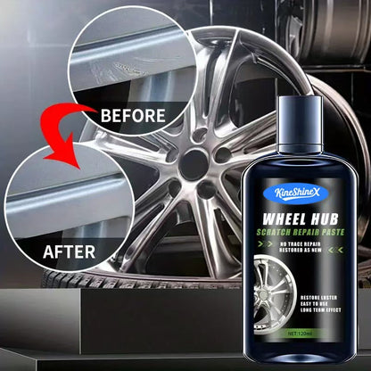 KineShinex Wheel Hub Scratch Repair Paste — No Trace Repair, Restore Like New