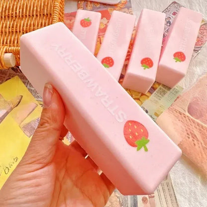 Strawberry Butter Squishy Toy – Slow Rising, Super Soft, Stress Relief Squeeze Fidget | Realistic Food Toy, Cute Gift for Kids & Adults
