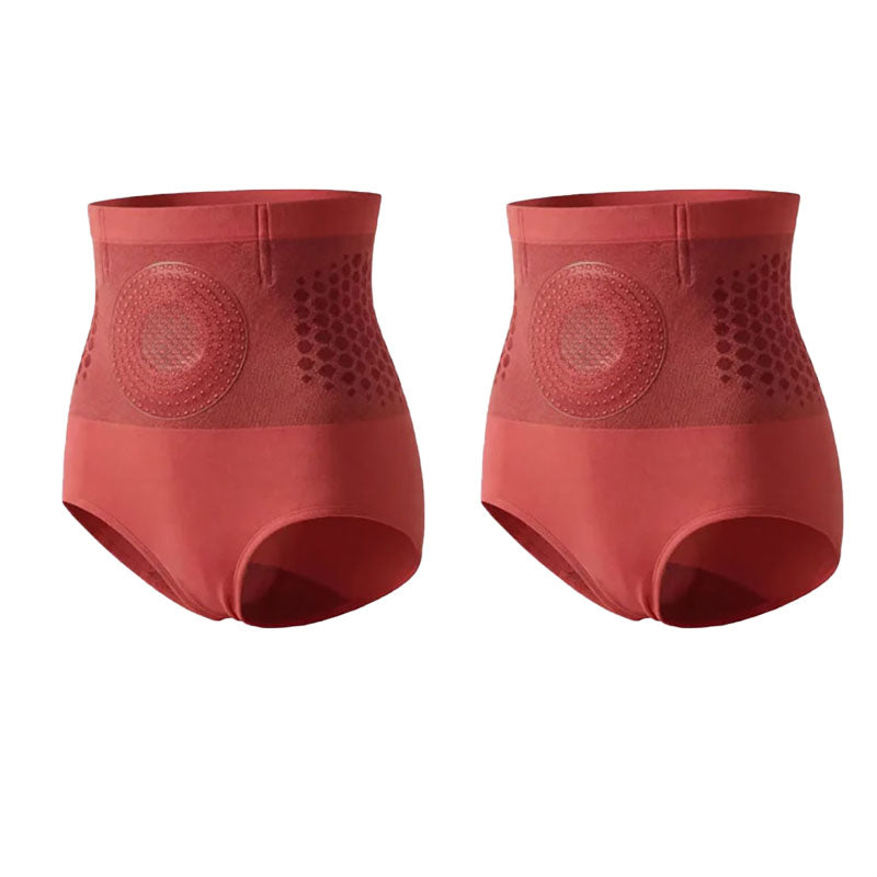 Quick-to-slim high-waisted fat-burning shorts