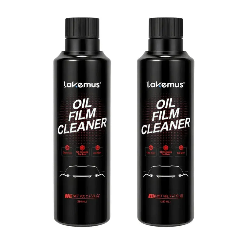 Lakemus Car Windshield Oil Film Remover - Streak-Free Auto Glass Cleaner