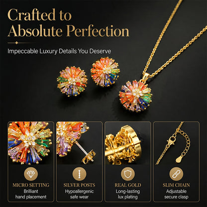 🔥While Supplies Last 40% OFF!🎉 Colorful Firework Stud Earrings for Women