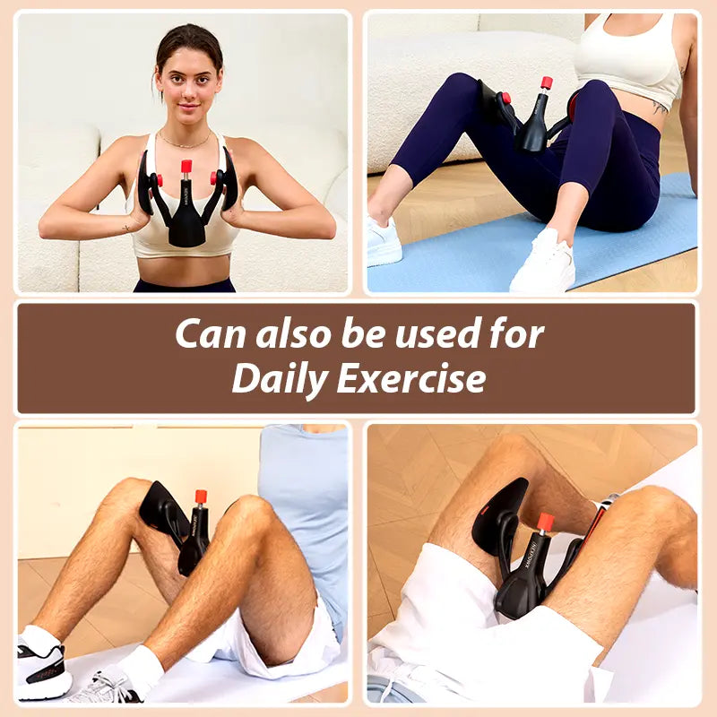 Nexpowx Kegel & Leg Exercise Trainer with Resistance Spring