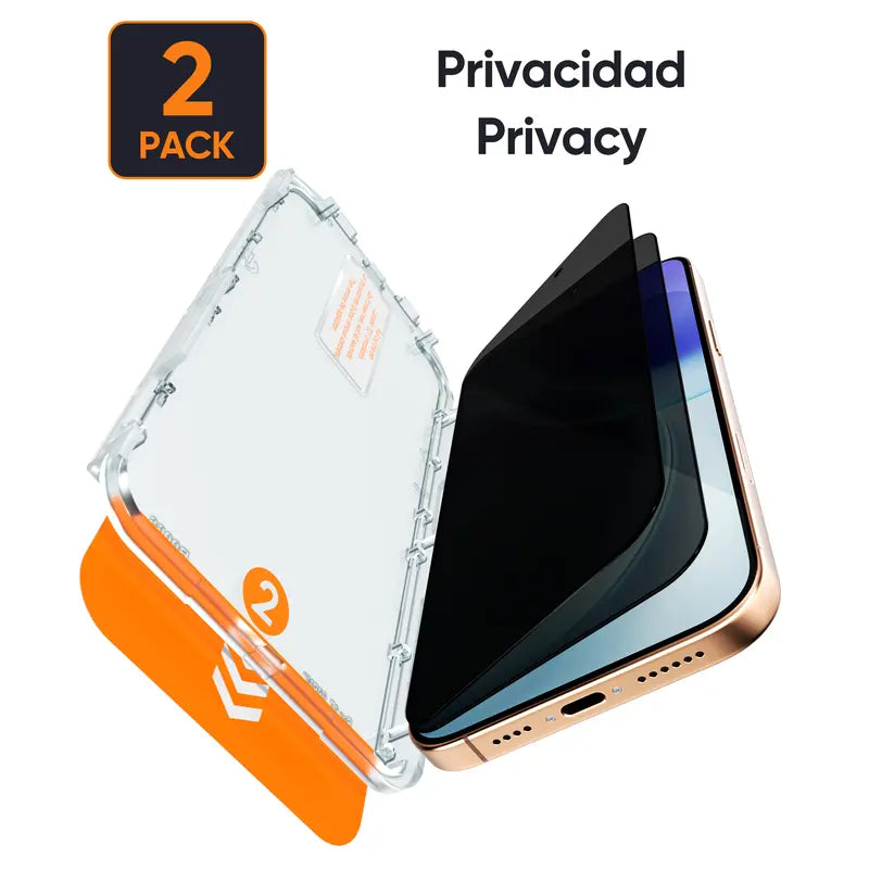 2-Pack Tempered Glass Screen Protector for iPhone 17, 16, 15, 14 & 13 (incl. Pro Max)