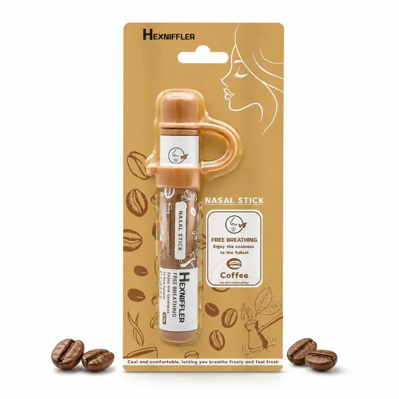 Essential Oil Aroma Stick, Portable Aroma Stick with Menthol & Plant Essential Oils, Pocket-Size Personal Care Accessory for Travel, Work, Study & Daily Use, 4 Scents
