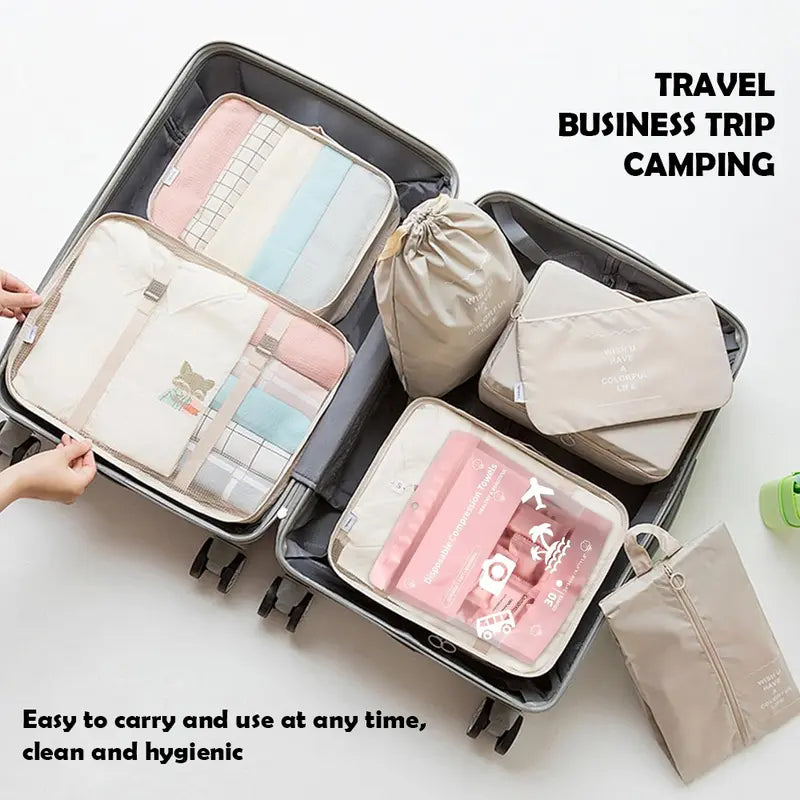 ICOTLE Compressed Towel Tablets - Disposable Face Towels for Travel, Camping & Hiking, 30 Count, 9.4" x 11.8"
