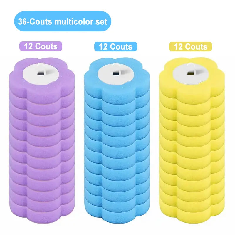 Snofrid Disposable Toilet Brush Set with 32 Cleaner Refills