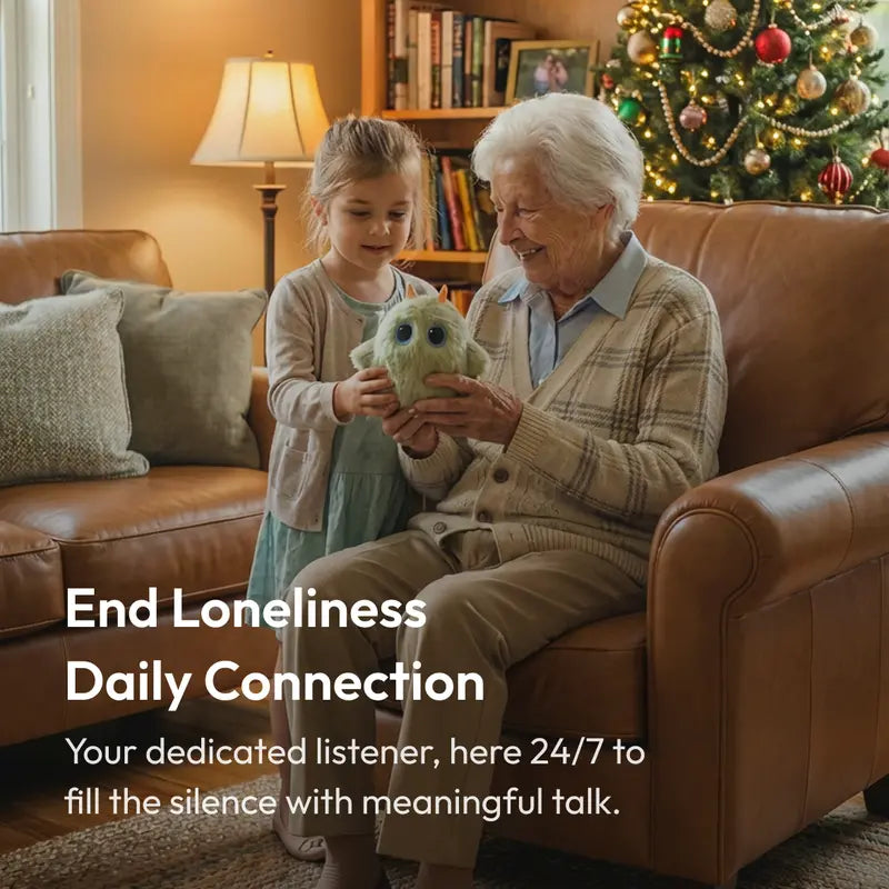 Unee AI Companion Plush Toy - Smart Interactive Bestie with Free 1-Month Subscription