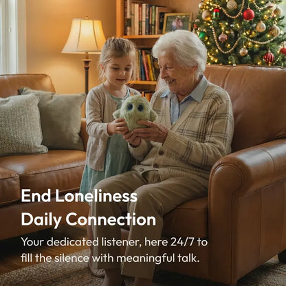 Unee AI Companion Plush Toy - Smart Interactive Bestie with Free 1-Month Subscription