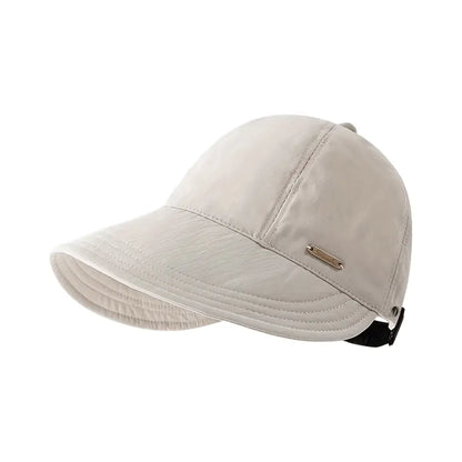 1/2/4 Pack Women's Wide Brim Sun Visor Hat - UPF 50+ Open Top Cap for Ponytails, Golf, and Beach