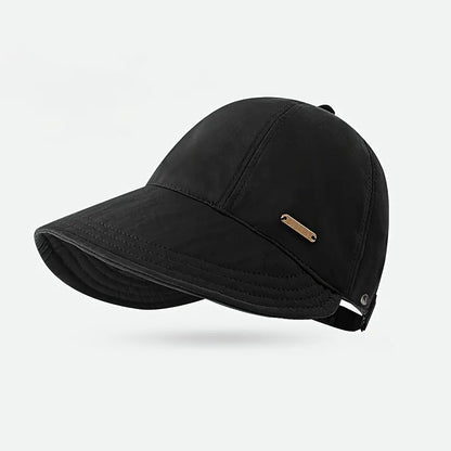 1/2/4 Pack Women's Wide Brim Sun Visor Hat - UPF 50+ Open Top Cap for Ponytails, Golf, and Beach