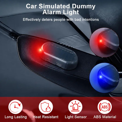 Solar Car Alarm Warning Light