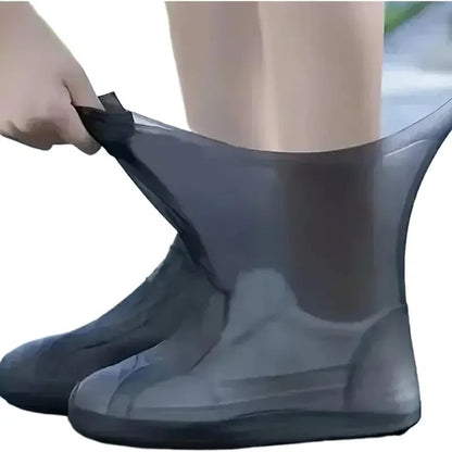 Latex Waterproof Shoe Cover – Reusable, Thickened & Wear-Resistant | Better Elasticity, Waterproof & Dustproof  Travel, Riding, Outdoor & Everyday Use | Father’s Day Gift
