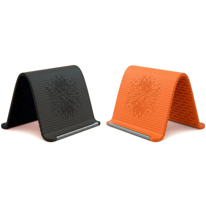 Flexible Silicone Foldable Phone & Tablet Stand — Rollable, Bendable, Universal