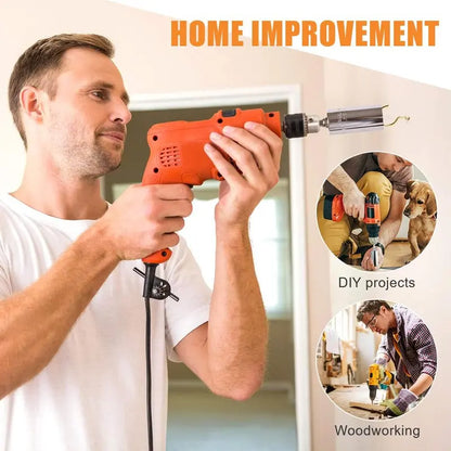 Universal Socket Tools Gifts for Men - Grip Socket Set with Power Drill Adapter