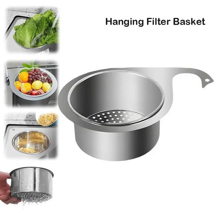 Stainless Steel Swan Sink Strainer Basket