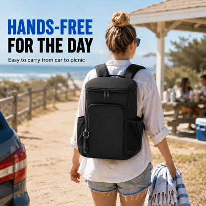 FROSTVA 30L Cooler Backpack - Leakproof Insulated Backpack Cooler with Waterproof TPU Liner for Camping, Beach, Picnic and Sports