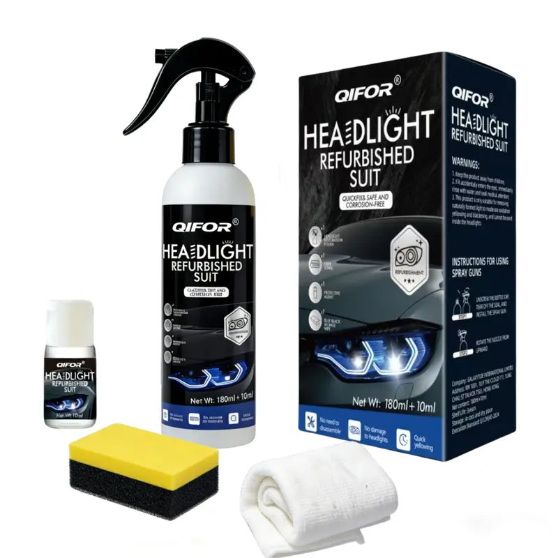 QIFOR Automotive Headlight Restoration Fluid
