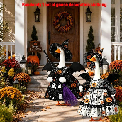 Halloween Porch Goose Costume with Hat & Wings