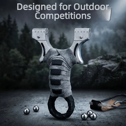Hunter Style Slingshot Set with Rubber Bands