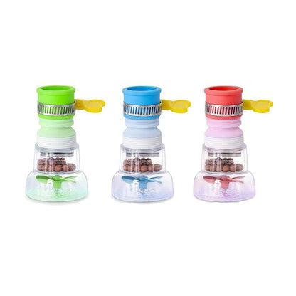 Faucet Filter Set — 360° Rotating Water Purifier & Extender for Kitchen & Bathroom