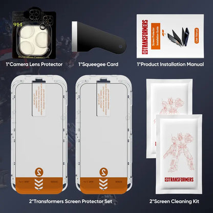2-Pack Tempered Glass Screen Protector for iPhone 17, 16, 15, 14 & 13 (incl. Pro Max)