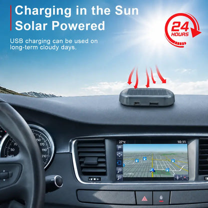 Solar Car Alarm Warning Light