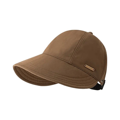 1/2/4 Pack Women's Wide Brim Sun Visor Hat - UPF 50+ Open Top Cap for Ponytails, Golf, and Beach