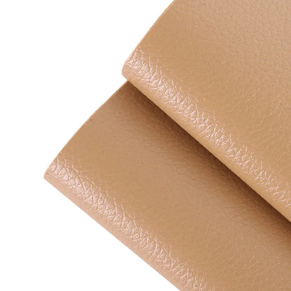Leather Repair Patch Self Adhesive Leather Stickers for Car Seats Black Faux Leather Fabric for Upholstery Vinyl Seat Tape for Furniture, Couch Patch Kit for Cars Interior