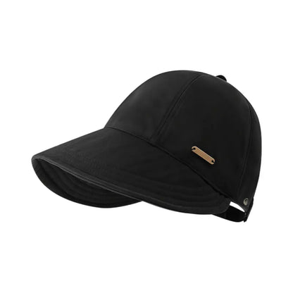 1/2/4 Pack Women's Wide Brim Sun Visor Hat - UPF 50+ Open Top Cap for Ponytails, Golf, and Beach