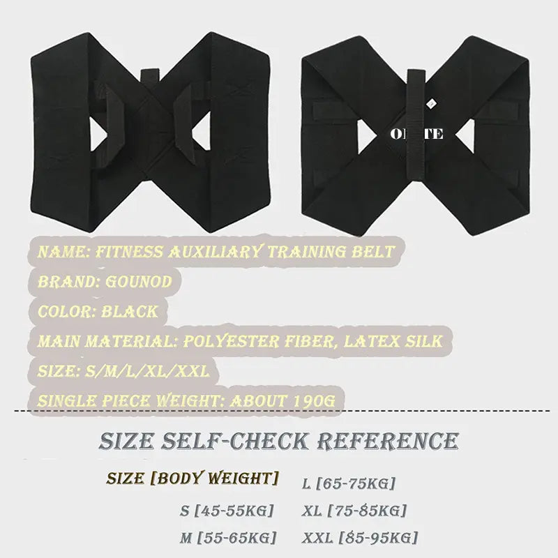 Adjustable Shoulder Posture Training Strap
