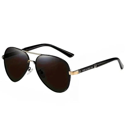 Aviator Sunglasses  — Polarized Metal Frame Unisex Shades for Beach, Vacation & Daily Wear