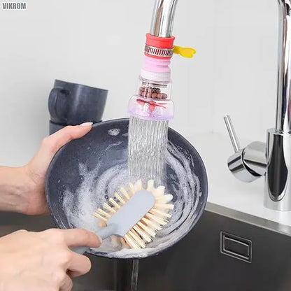 Faucet Filter Set — 360° Rotating Water Purifier & Extender for Kitchen & Bathroom